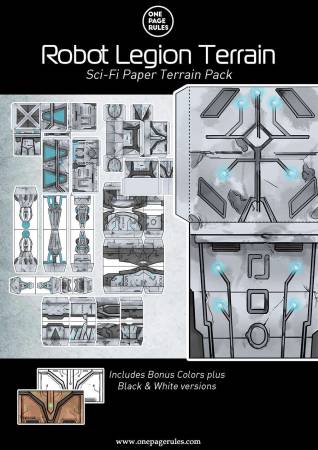 Robot Legions – Paper Terrain