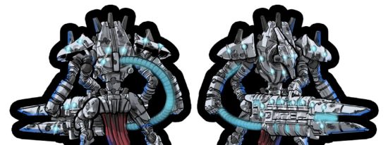Robot Legions Set #3 – Paper Miniatures