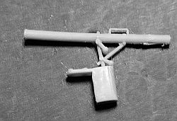 24-pounder Hales Rocket with Gunwale Mount