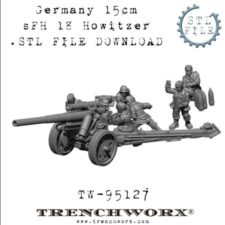 German 15cm Howitzer