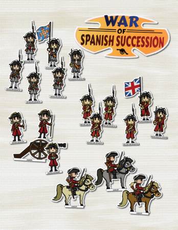 War of Spanish Succession Tablecloth