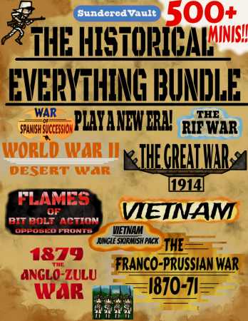 Historical Everything Bundle! – 500+ Miniatures & More (Bundle)