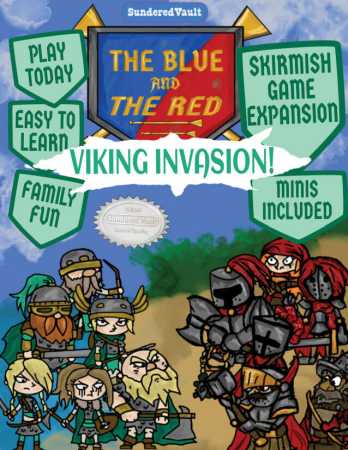 The Blue & The Red: Viking Invasion – Game Expansion & Minis!