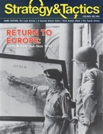 STRATEGY & TACTICS #341: Return to Europe: Sicily & Italy July-Nov 1943 (Wargame)