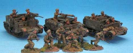 Carriers with motor batt figures