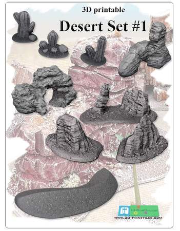 Desert Scenery Pack 1