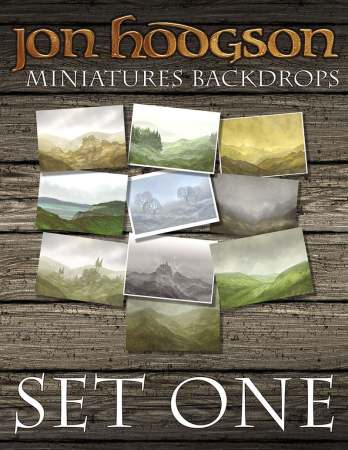 Jon Hodgson Miniatures Backdrops Set One