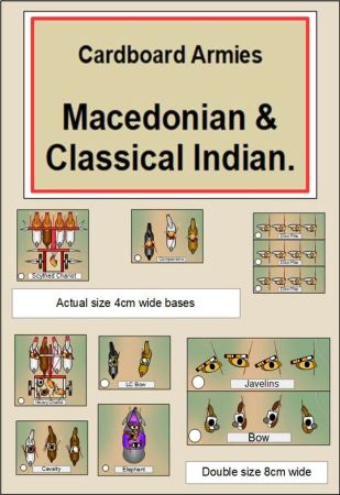 Cardboard Armies – Macedonian and Classical Indian
