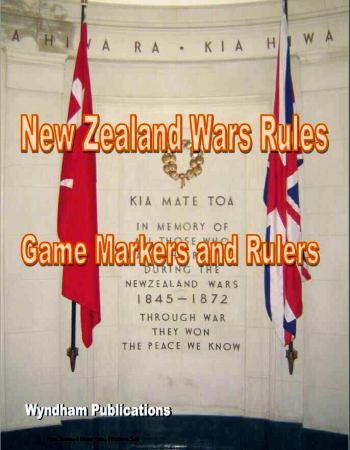 The New Zealand Wars – Game Markers & Rulers