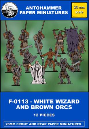 White Wizard & Brown Orcs