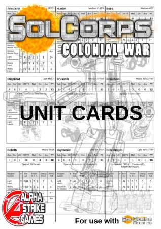 Unit Cards