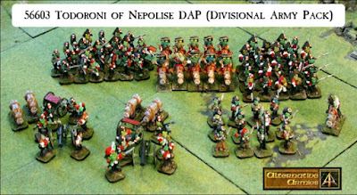 Divisional army pack