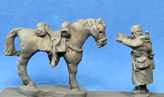 Cossack horse holder