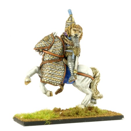 P1 Parthian General with Lion Skin Cloak, rearing horse