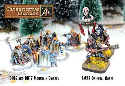 Mountain Dwarfs versus Ogres