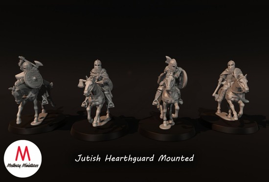 Jutish Hearthguard Mounted