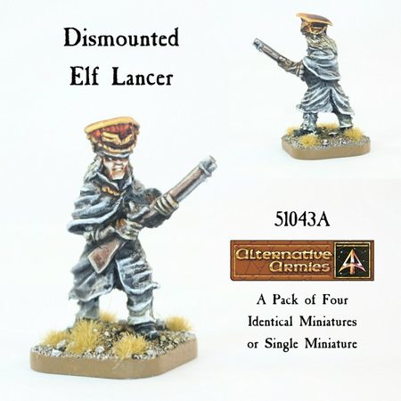 Dismounted Elf Lancer