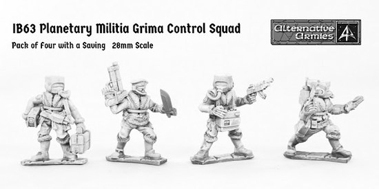 Planetary Militia Grima Control Squad
