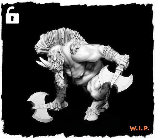 Dwarf Tusker Beast Mode