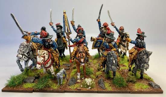 Painted figures