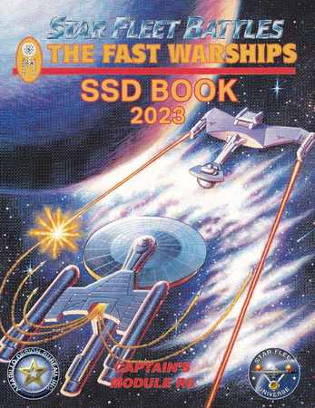 Star Fleet Battles: Module R6 – The Fast Warships SSD Book 2023 (B&W)