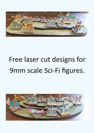 Designs for Sci-Fi Figures