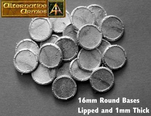 16mm round bases