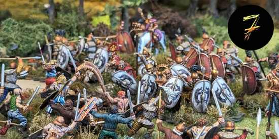 Celts battle Romans