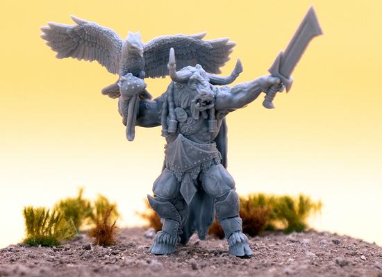 BeestwarsStrange plastic Minotaur