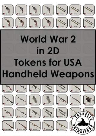 U.S.A. Infantry Weapons Tokens