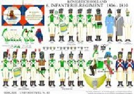 415: Kingdom of Holland: 6th Infantry Regiment 1806-1810