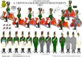 416: Kingdom of Bavaria: 2nd Chevauleger Regiment Taxis 1812