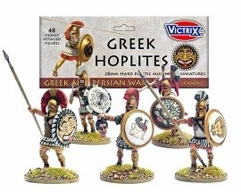  GREEK HOPLITES: Victrix 28mm Plastic Miniatures