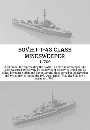 Soviet T43 Class Minesweeper