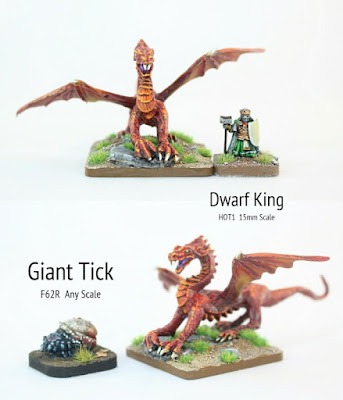 Red Dragon size comparison