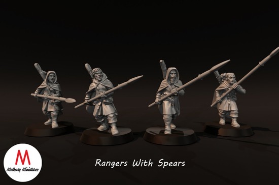 Rangers with Spears