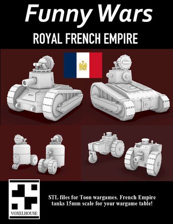 Funny Wars Set 1 – Royal French Empire