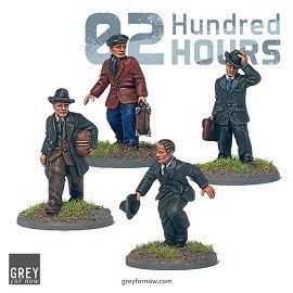  02 Hundred Hours: Escapees in Civvies 28mm