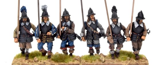 French pikemen