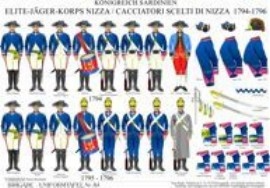 414: Kingdom of Sardinia: Elite Jager Corps Nice 1794-1796