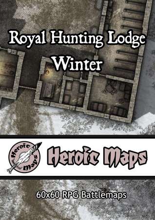 Giant Maps: Royal Hunting Lodge Winter