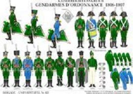 423: French Empire: Gendarmes d'Ordonnance 1806-1807