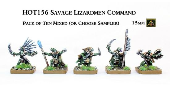 Savage Lizardmen Command