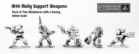 Malig Support Weapons