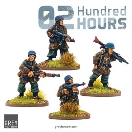  02 HUNDRED HOURS: Fallshirmjager Reinforcements 28mm Figures