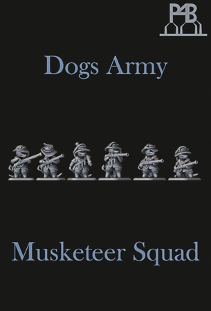 Dog Musketeer Squad