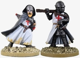 083: Templar Heroes 28mm Miniatures
