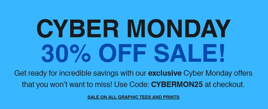 Cyber Monday Sale