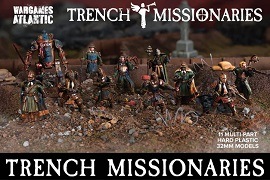  TRENCH MISSIONARIES 32mm Figures