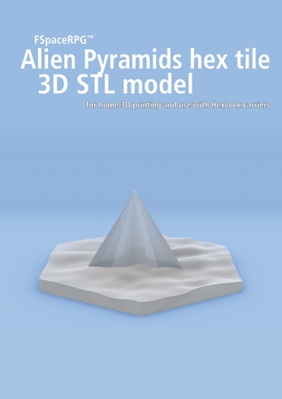 Alien Pyramid hex tile
